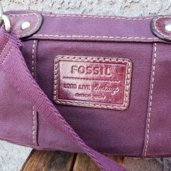 REAR Vintage Fossil long live Fannyβ pack - Picture 5 of 13